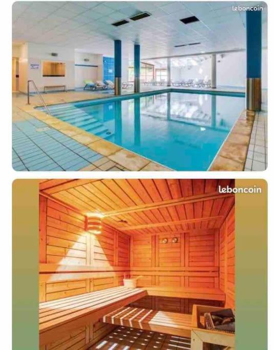 Au Bout Du Bois Piscine Sauna Hammam Accessible En Saison Et Le Logement Accessible Toute L Annee Les Déserts Esterno foto